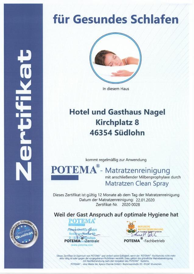 Hotel & Gasthaus Nagel Südlohn 外观 照片